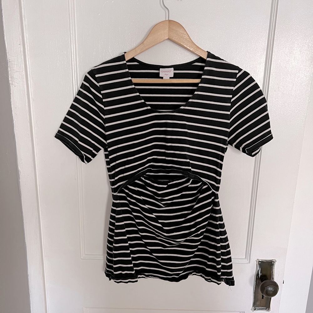 Boob design classic short sleeve top L